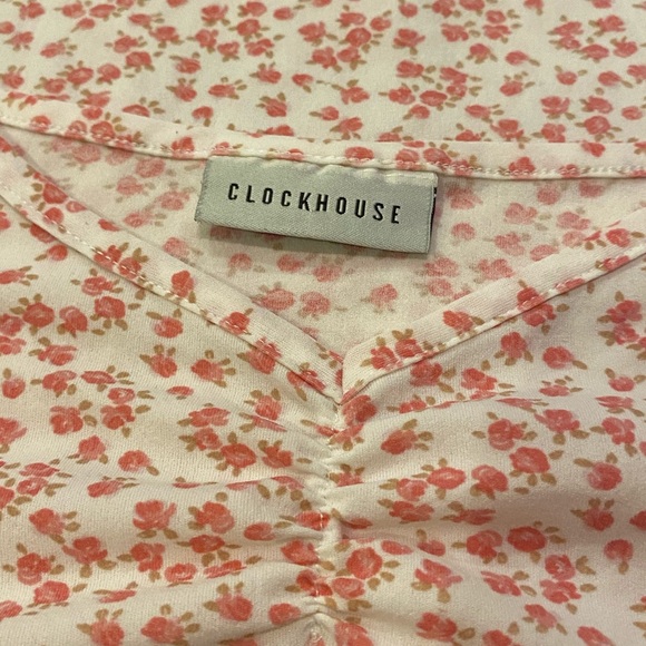 *SOLD* Pink rose tank top - Picture 3 of 3